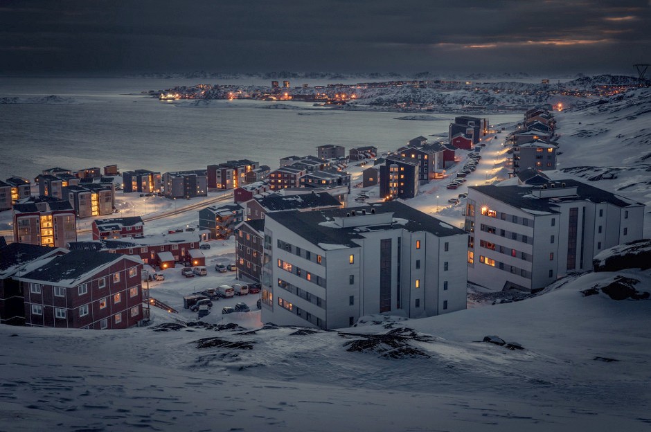 soleil de minuit Groenland
