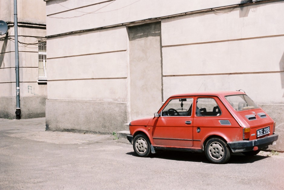 Maluch, Fiat 126, Varsovie, Pologne