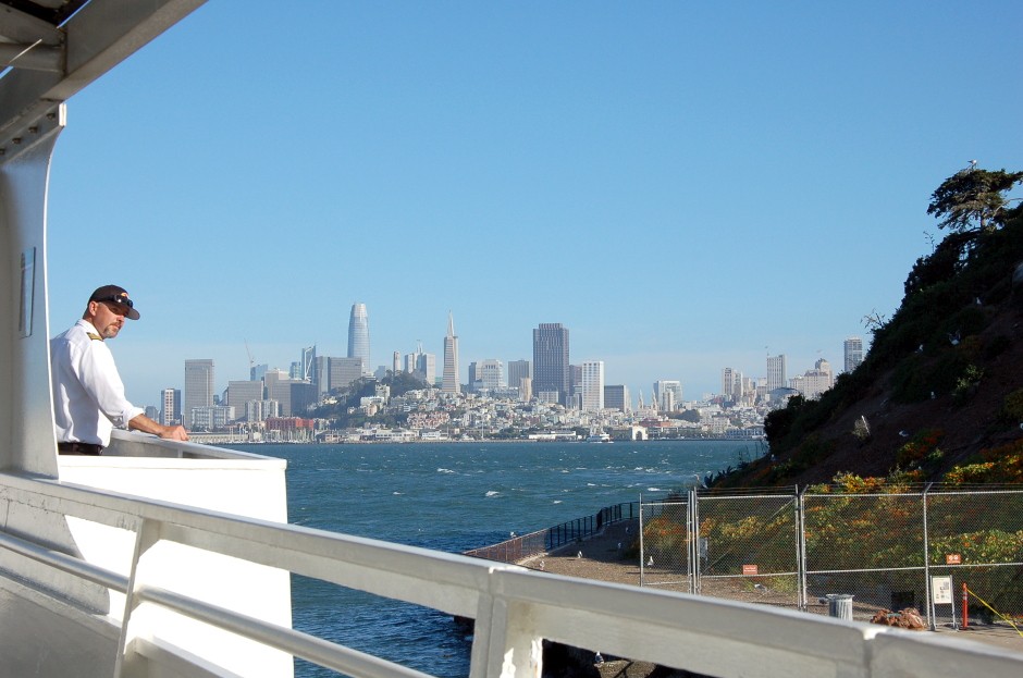 Ferry du retour, alcatraz